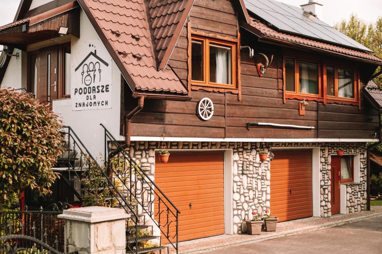 Poddasze Dla Znajomych - Apartament Z Goraca Balia Nad Jeziorem Czorsztynskim - Okolica Czorsztyn, Szczawnica, Velo Czorsztyn, Kroscienko, Zakopane, Gorce, Pieniny, Tatry Kluszkowce Exterior photo